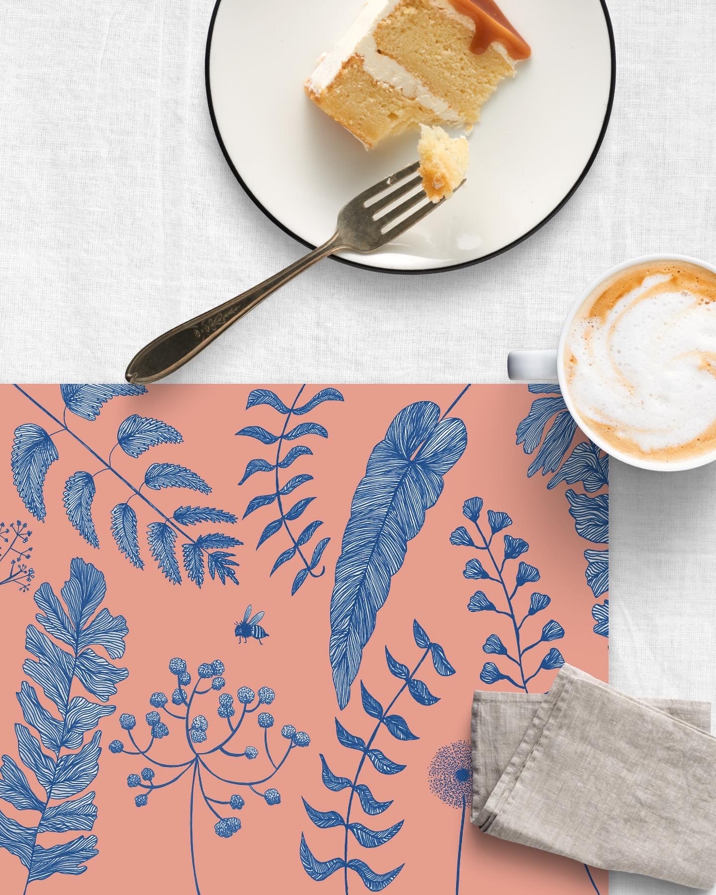 Manteles de papel ilustrados - Naturaleza