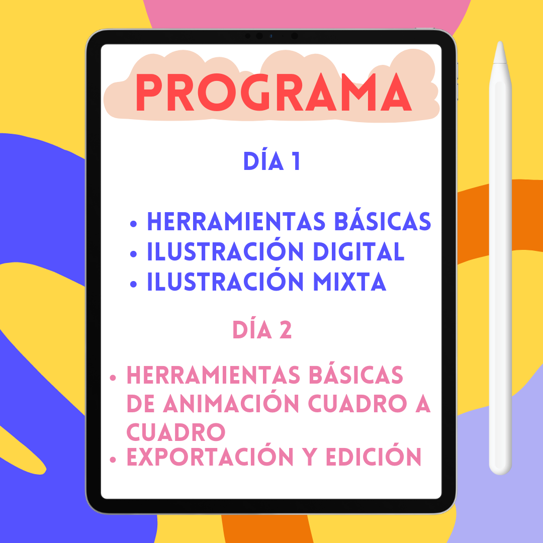 Taller online de Procreate para Principiantes
