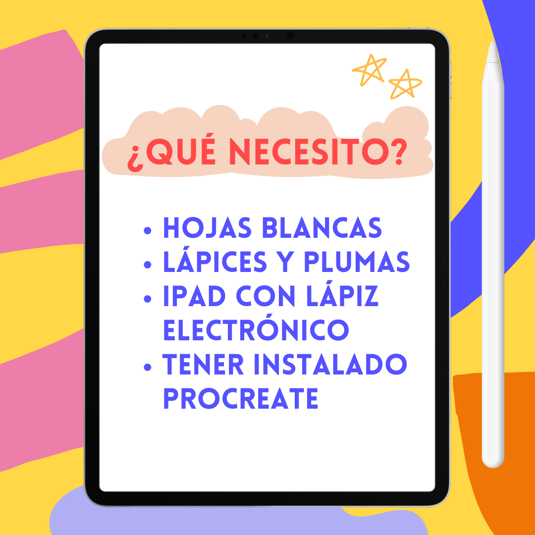 Taller online de Procreate para Principiantes