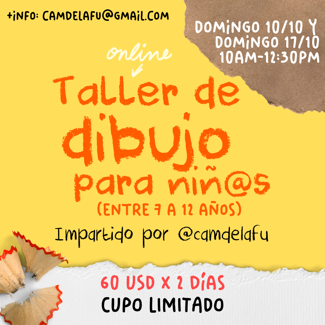 Taller de dibujo para niñ@s